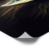 Pastel tekening Mallard Duck Decoy Poster (Hoek)