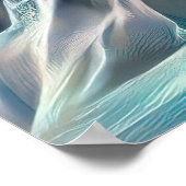 Pastel Tekening Man Daydreaming Surrealistisch Poster (Hoek)