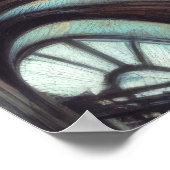 Pastel Tekening van Architectuur  Kroonluchter Poster (Hoek)