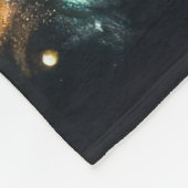 Pastel Tekening van een Kerstboom Whimsical Fleece Deken (Hoek)