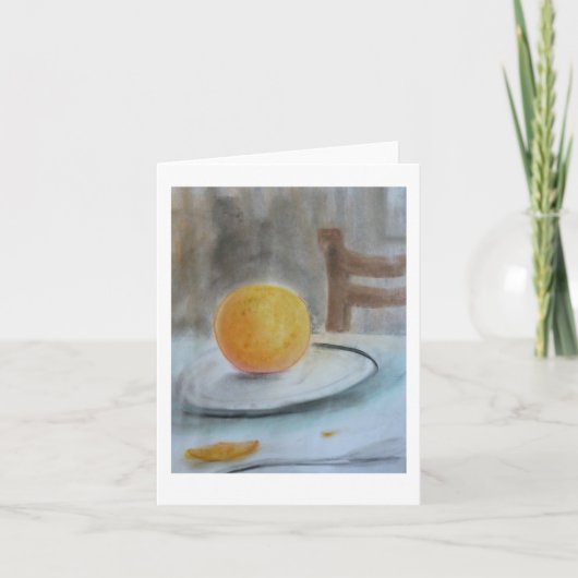 Pastel tekening wenskaart, door Brad Hines Kaart (Voorkant)