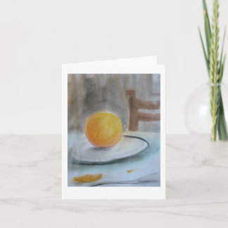 Pastel tekening wenskaart, door Brad Hines Kaart