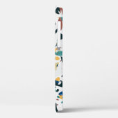 Pastel Terrazzo: modern Abstract patroon. Case-Mate iPhone Case (Achterkant / Links)