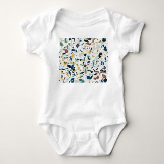 Pastel Terrazzo: modern Abstract patroon. Romper