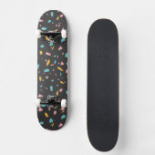 Pastel Terrazzo Persoonlijk Skateboard (Voorkant)