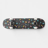 Pastel Terrazzo Persoonlijk Skateboard (Horizontaal)