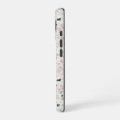 Pastel Terrazzo Speckle Pattern Case iPhone 16 Hoesje (Linkerkant)