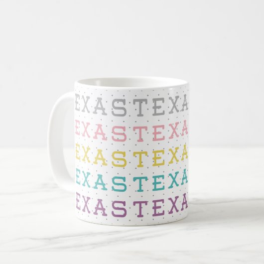 Pastel Texas, Texas Koffiemok (Voorkant links)