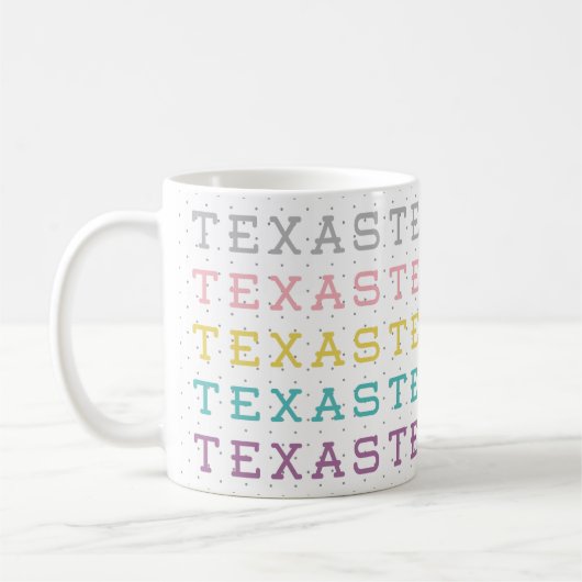 Pastel Texas, Texas Koffiemok (Links)