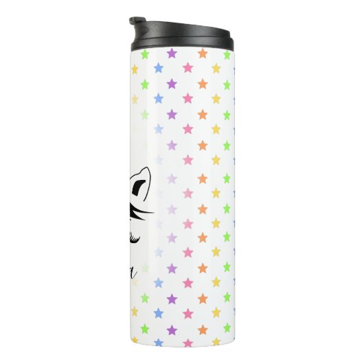  pastel thermosbeker (Geroteerd rechts)