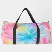 Pastel Tie Dye Bloom Monogram Gepersonaliseerde Ki Plunjezak (Voorkant)