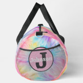 Pastel Tie Dye Bloom Monogram Gepersonaliseerde Ki Plunjezak (Rechts)