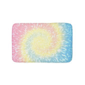Pastel Tie Dye Hippie Swirl Badmat (Voorkant)