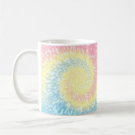 Pastel Tie Dye Hippy Swirl Koffiemok