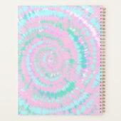 Pastel Tie Dye Pattern Pink Aqua Mint Persoonlijk Planner (Achterkant)