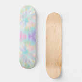 Pastel Tie Dye Persoonlijk Skateboard (Voorkant)