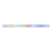 Pastel Tie Dye Rainbow Satijnen Lint (Voorkant)