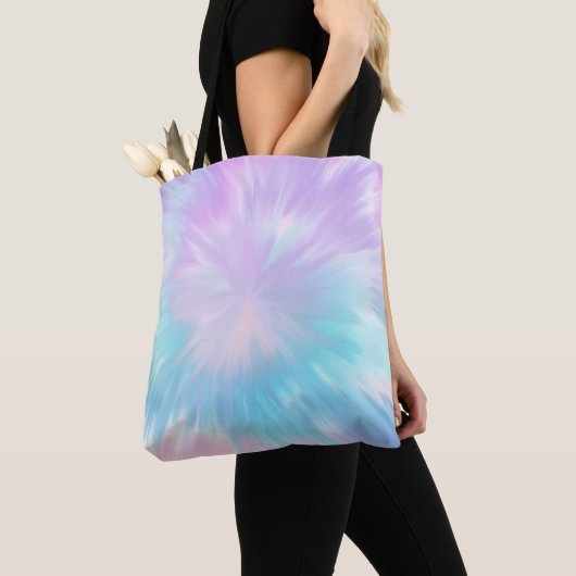 Pastel Tie Dye Summer Glam 2 #decor #art Tote Bag (Dichtbij)