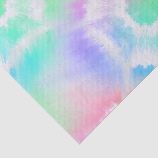 Pastel Tie Dye Tissuepapier (Detail)