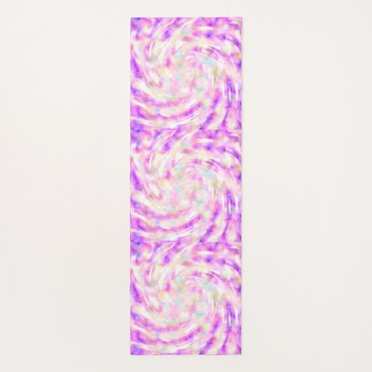 Pastel Tie Dye Yoga Mat (Achterkant)