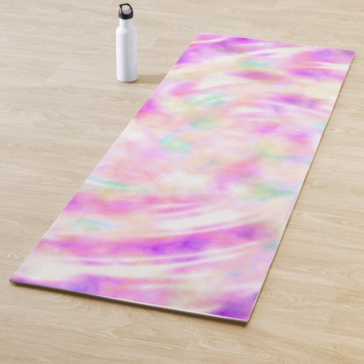 Pastel Tie Dye Yoga Mat (In situ)