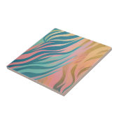 Pastel Tijgerstreep Tegeltje (Zijkant)