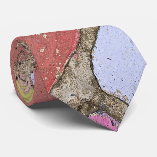 pastel tiles stropdas (Opgerold)