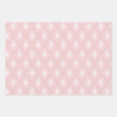 PASTEL TINTEN VAN ROZE & TAN PATRONEN INPAKPAPIER VEL (Voorkant)