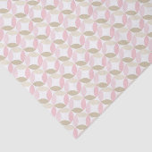 PASTEL TINTEN VAN ROZE & TAN PATRONEN TISSUEPAPIER (Detail)