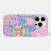 Pastel Tokio Dromen iPhone Hoesje (Achterkant horizontaal)