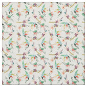 Pastel Tones Flowers Stof (Swatch)