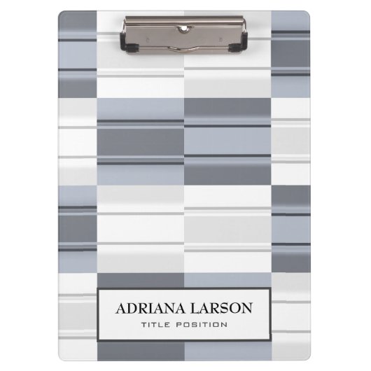 Pastel Tones Rechthoek Klembord (Voorkant)