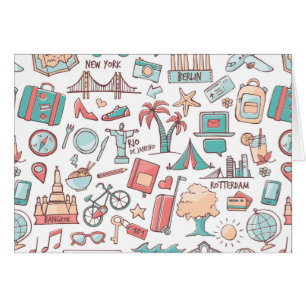 Pastel Tourist Pattern