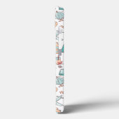 Pastel Tourist Pattern Case-Mate iPhone Case (Achterkant / Links)