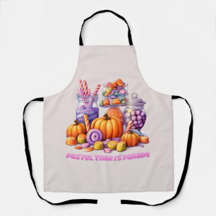 Pastel Treats Parade – Schattige Snoep & pompoen Schort