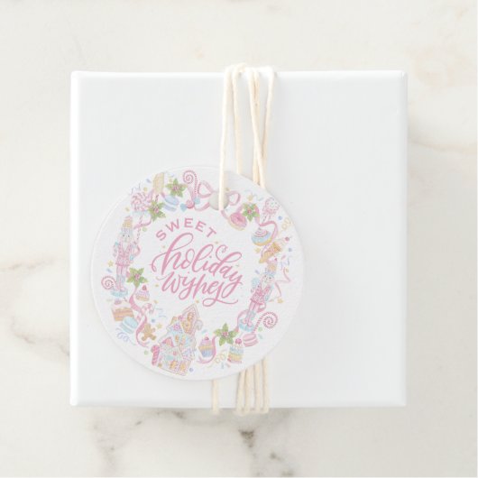 Pastel Treats | Sweet Holiday Wishes Bedankjes Labels (In situ)