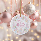 Pastel Treats | Sweet Holiday Wishes Keramisch Ornament