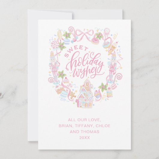 Pastel Treats | Sweet Holiday Wishes | Photo (Voorkant)