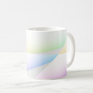 Pastel Triangles Coffee Mok