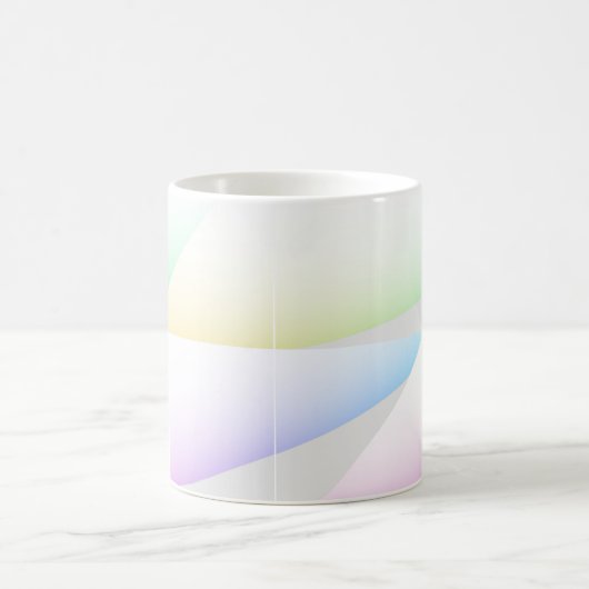 Pastel Triangles Coffee Mok (Center)