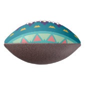 Pastel tribal ontwerp american football (Gedraaid 90)