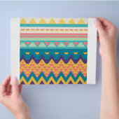 Pastel tribal ontwerp flyer (Hand)