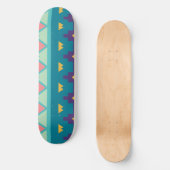 Pastel tribal ontwerp skateboard (Voorkant)