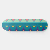 Pastel tribal ontwerp skateboard (Horizontaal)