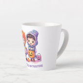 Pastel Trick of Treaters Latte Mok (Rechterhoek)