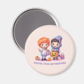 Pastel Trick of Treaters Magneet (Voorkant / Achterkant)
