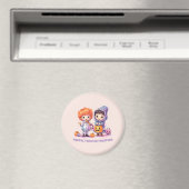Pastel Trick of Treaters Magneet (Insitu (Vaatwasser))