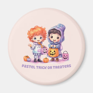 Pastel Trick of Treaters Magneet
