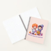 Pastel Trick of Treaters Notitieboek (Binnen)