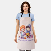 Pastel Trick of Treaters Schort (Gedragen)